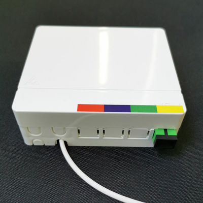 APC 2 Sc ABS ROHS Singlemode κιβώτιο λήξης οπτικών ινών πυρήνων