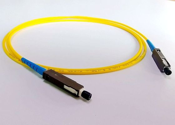 G657 Singlemode 3.0mm σκοινί μπαλωμάτων οπτικών ινών της MU UPC