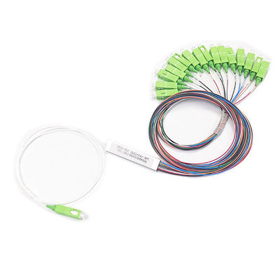 APC Sc 0.9mm ζωηρόχρωμος θραύστης ακτίνων οπτικών ινών, θραύστης PLC 1x16