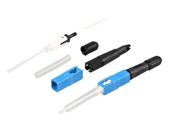 Καυτός APC Sc λειωμένων μετάλλων FTTH γρήγορος συνδετήρας οπτικών ινών Sc UPC