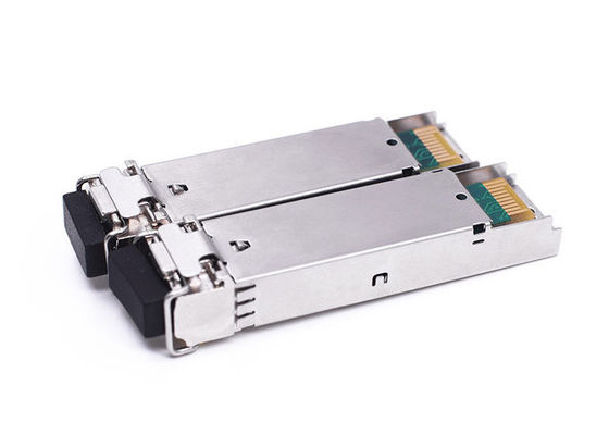 Υποχωρητικός διπλός 20km DDM 1310nm Lc SFP πομποδέκτης RoHS