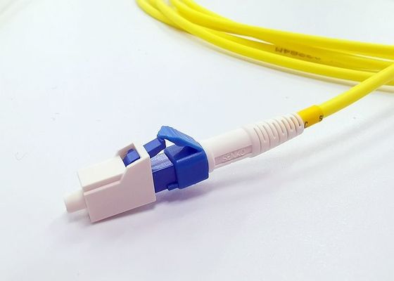 LC UPC SM 3.0mm μονοκατευθυντικό καλώδιο οπτικών ινών, οπτικό καλώδιο Lszh