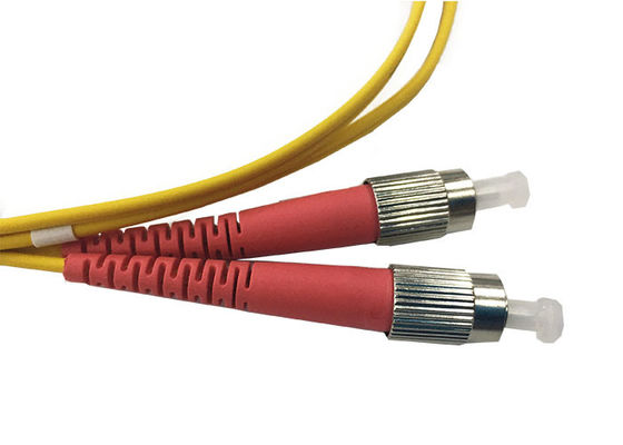 LC Singlemode διπλό 2.0mm 1M σκοινί μπαλωμάτων οπτικών ινών UPC