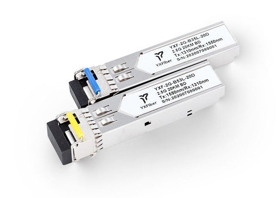 Ενότητα οπτικών ινών SFP CWDM SMF 155Mbps 40km 60km 80km