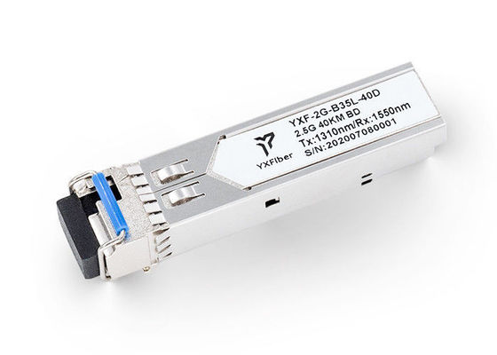 οπτικοί πομποδέκτες 20km LCDDM 1310nm 1550nm 2.5G SFP
